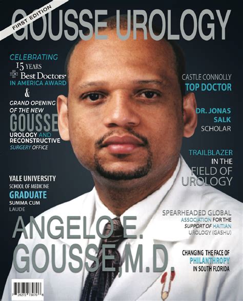 angelo gousse  Angelo Gousse is a urologist in Miramar, FL, and is affiliated with University of Miami Hospital and Clinics-UHealth Tower